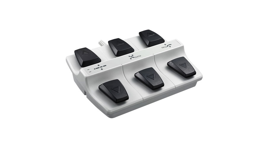 The TFS2 can be controlled via a foot-switch