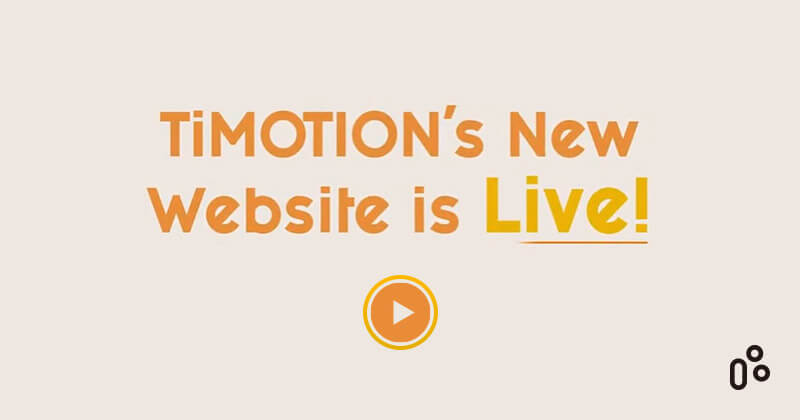 TiMOTION新官網正式上線 !! 