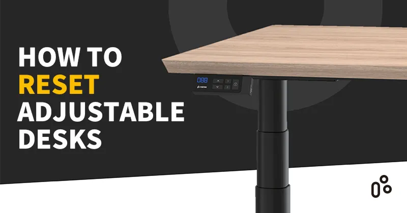 昇降式デスクのリセット方法：日常のトラブルに便利な解決策