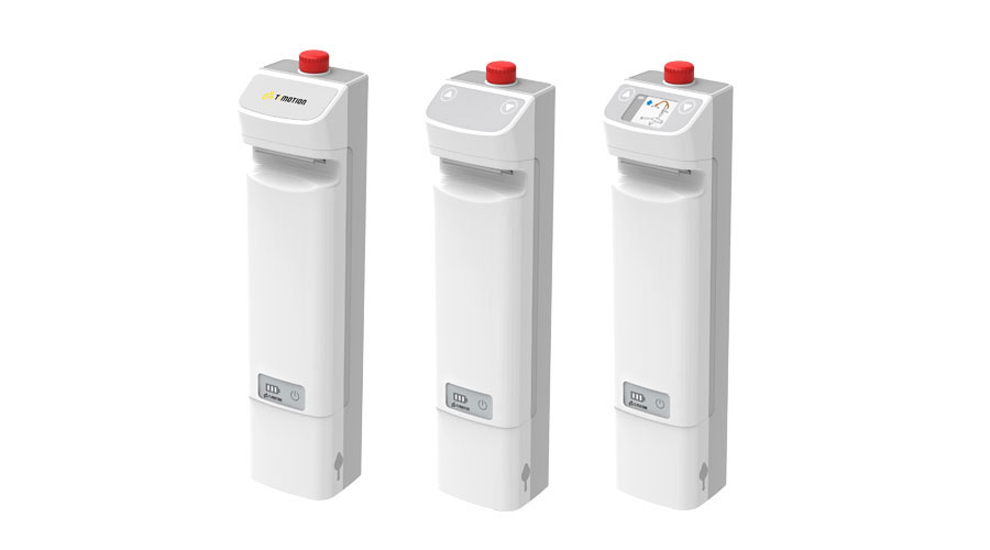 The TC12 has an easy installation with a wall mount battery charger