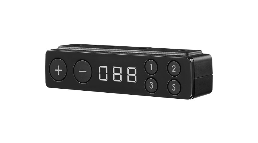 There are three memory settings on the TDH3