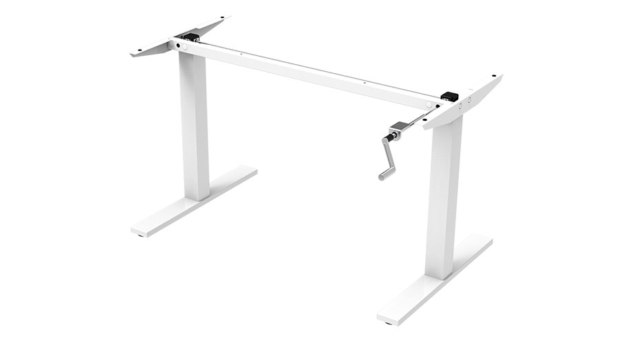 Lightweight Manual Crank Adjustable Desk kits | TEK08S