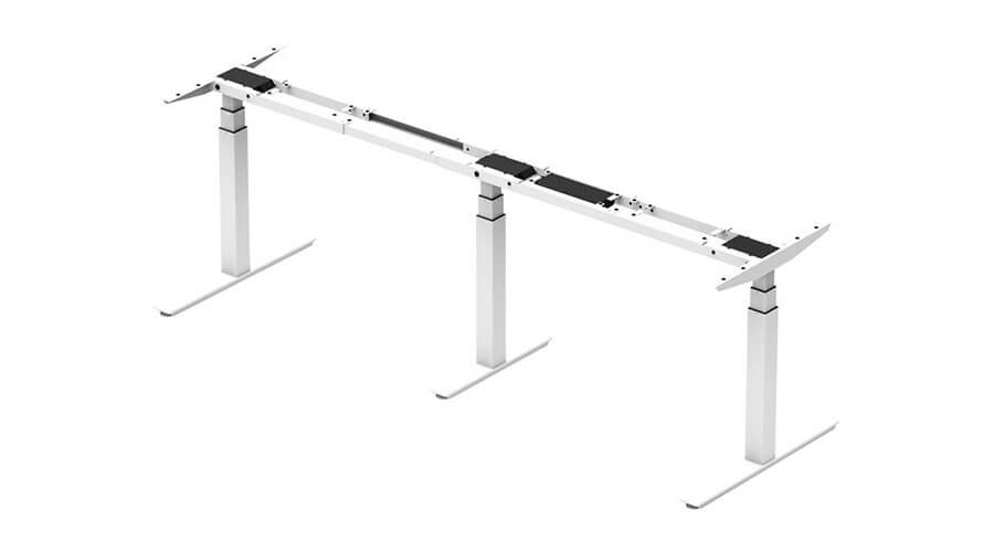 【TEK12系列】会议用长矩形三脚电动升降桌框 - 堤摩讯