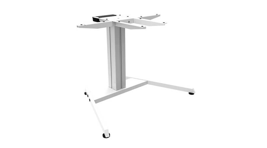 Elektrisch bureauframe met één kolom TEK19-TiMOTION