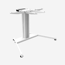 Elektrisch bureauframe met één kolom TEK19-TiMOTION