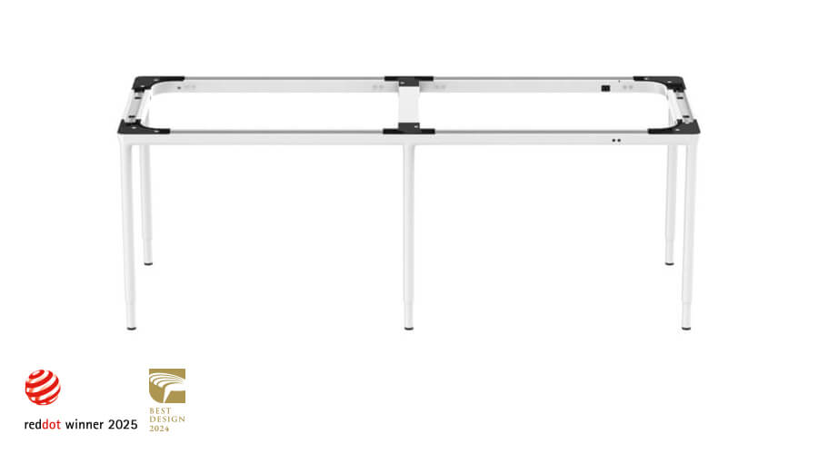 4-or-6-leg Modular Adjustable Desk Solution|TEKarrc - TiMOTION