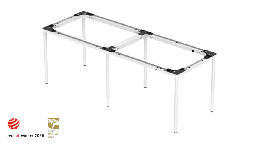 4-or-6-leg Modular Adjustable Desk Solution|TEKarrc - TiMOTION