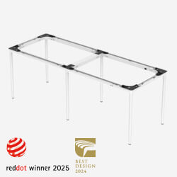 TiMOTION Height-Adjustable Desk | TEKarrc Series