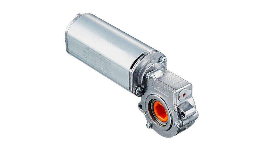 The gear motor utilizes external limit switches for spindle adjustments