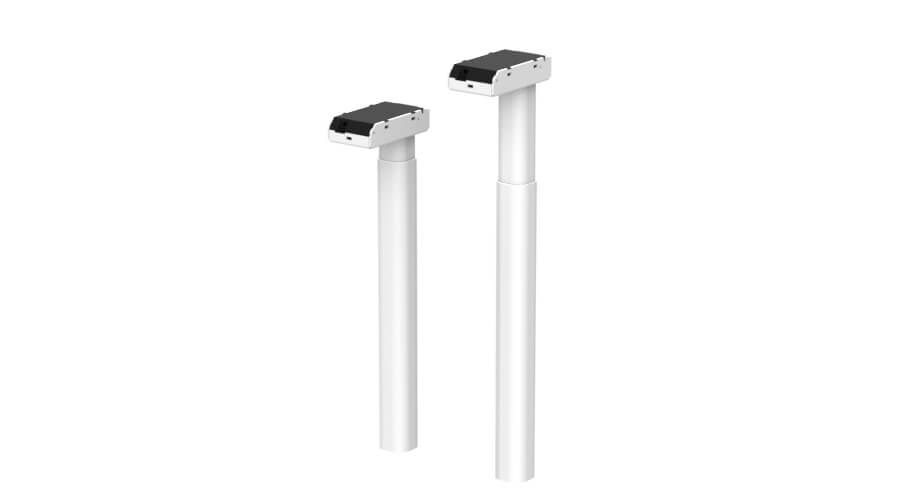 Weiche quadratische Hebesäule TL45K-2 für höhenverstellbare Schreibtische│TiMOTION 