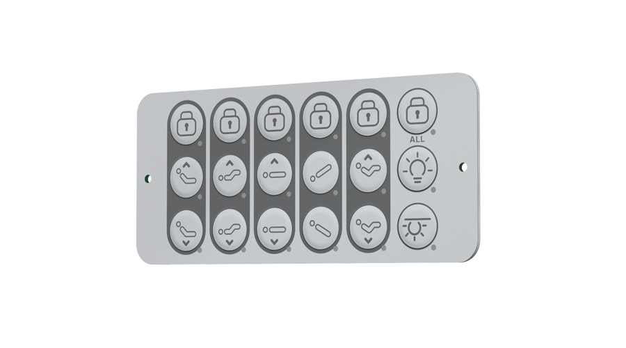Medical Bed Control Membrane Switch  | TNP8 Series - TiMOTION