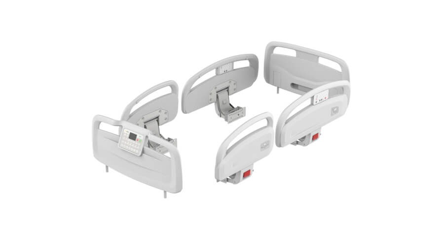 TRK1 Medical Bed Rail Kit with Control Panel Function - TiMOTION